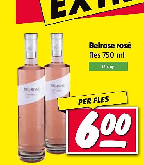Belrose rosé fles 750 ml