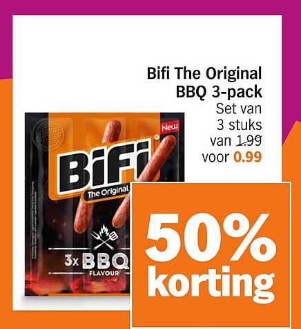 Bifi The Original BBQ 3-pack