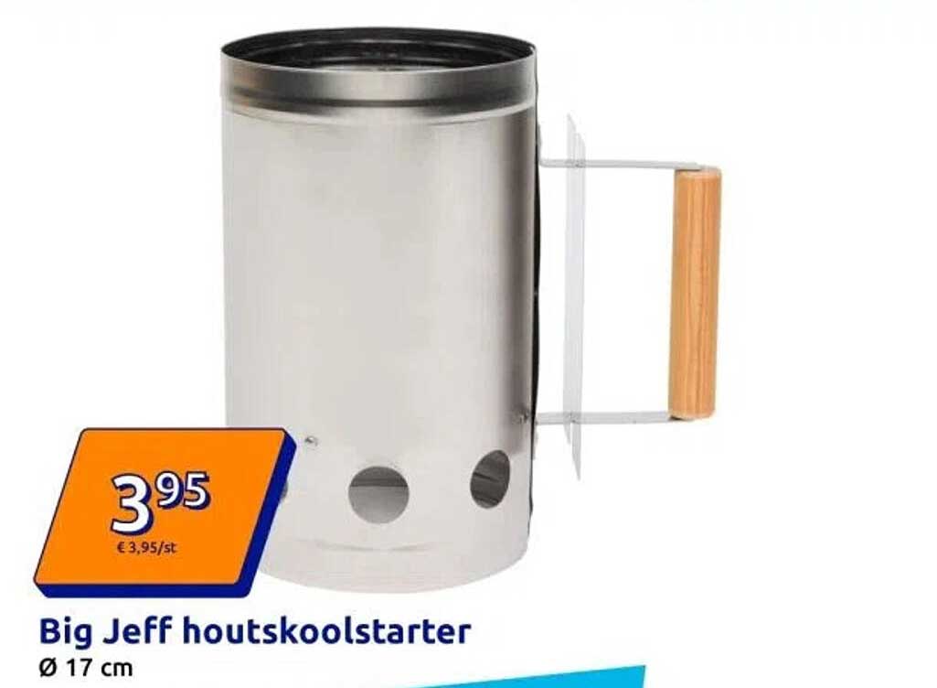 Big Jeff houtsdoolstarter Ø 17 cm