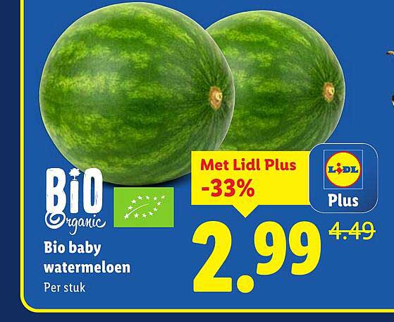 Bio baby watermeloen