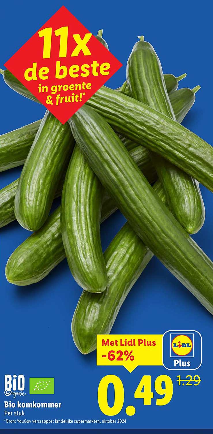 Bio komkommer
