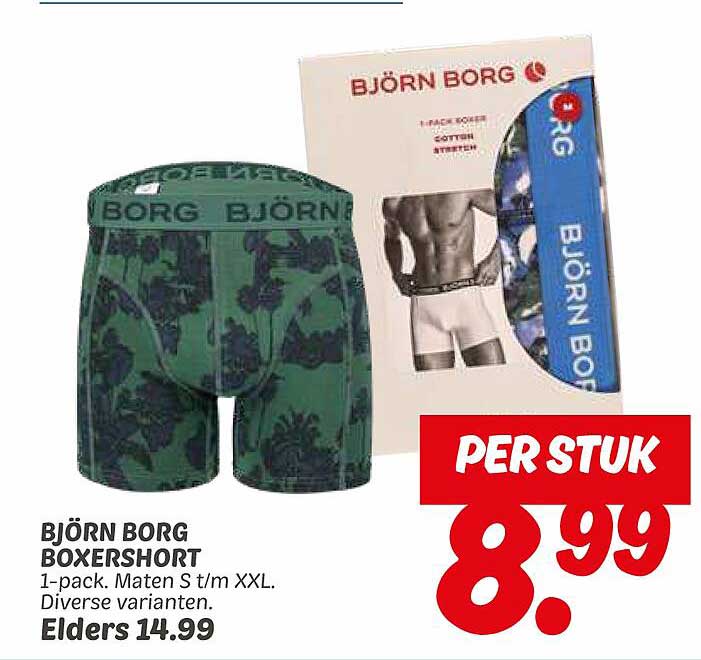 BJÖRN BORG BOXERSHORT 1-pack