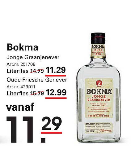 Bokma Jonge Graanjenever