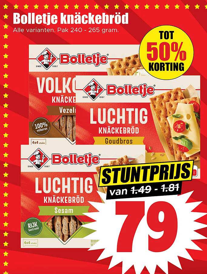 Bolletje knäckebröd