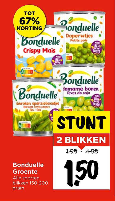 Bonduelle Groente