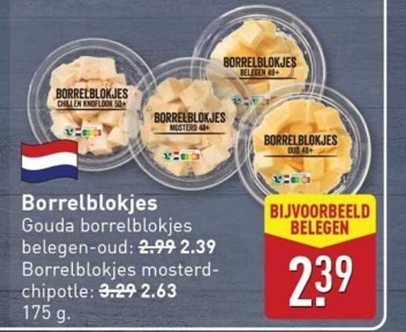 Borrelblokjes