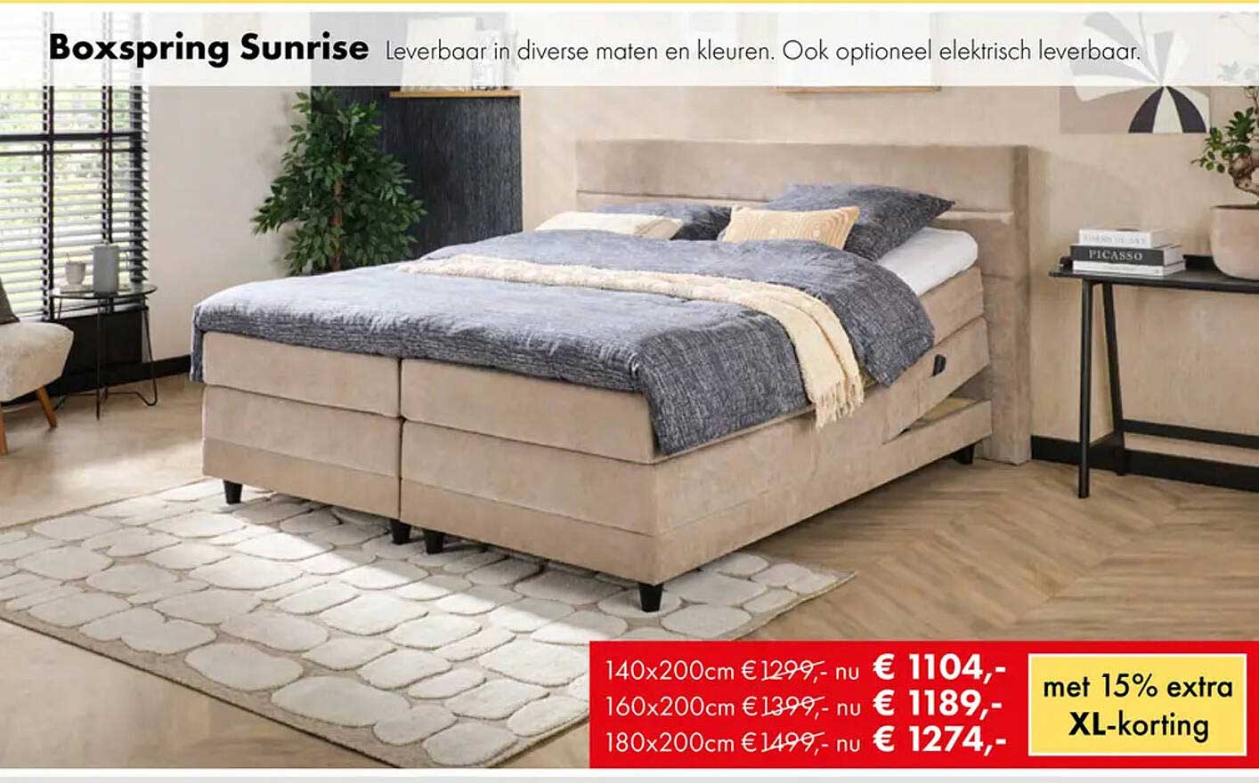 Boxspring Sunrise