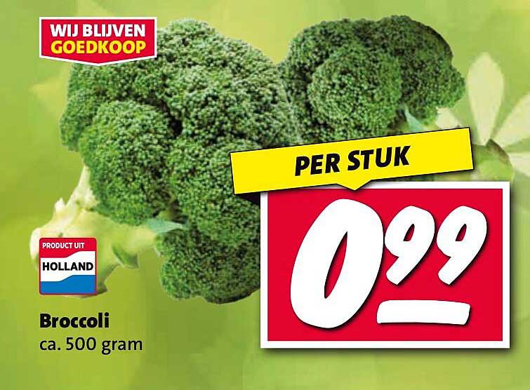 Broccoli ca. 500 gram