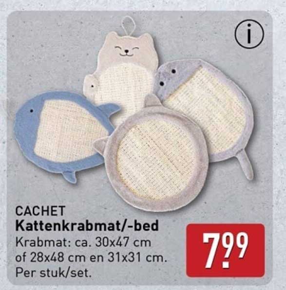 CACHET Kattenkrabmat/-bed