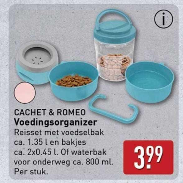 CACHET & ROMEO Voedingsorganizer