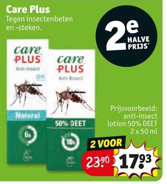 Care Plus Tegen insectenbeten en -steken.