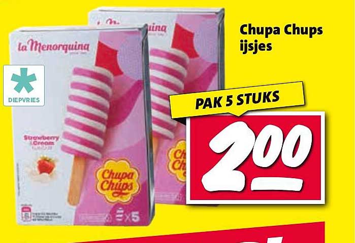 Chupa Chups ijsjes