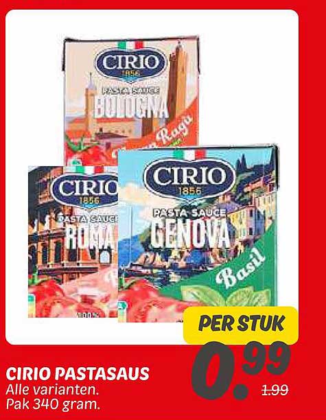 CIRIO PASTASAUS