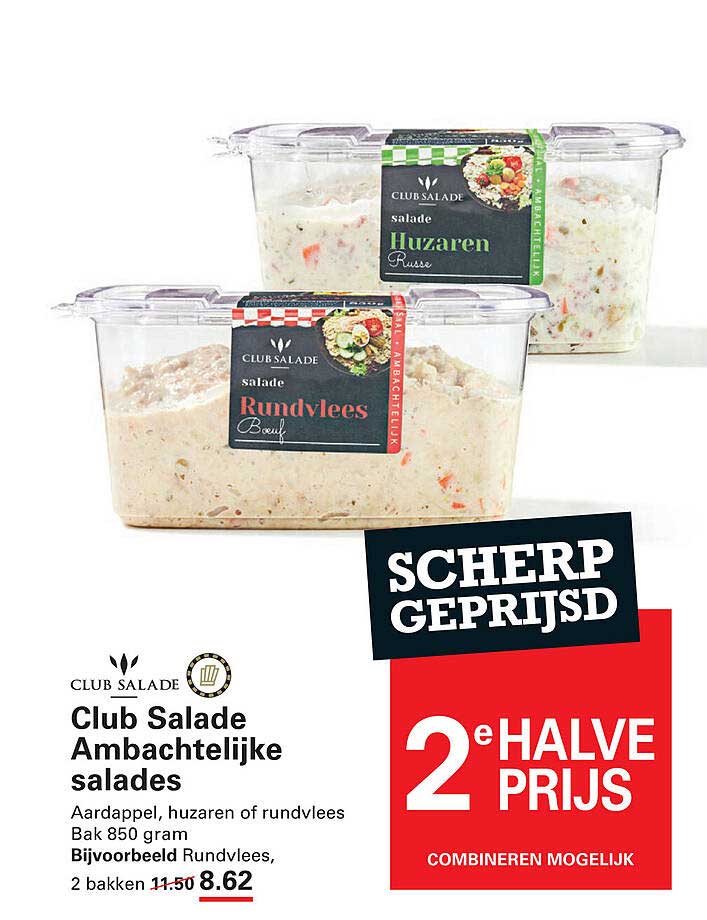 Club Salade Ambachtelijke salades