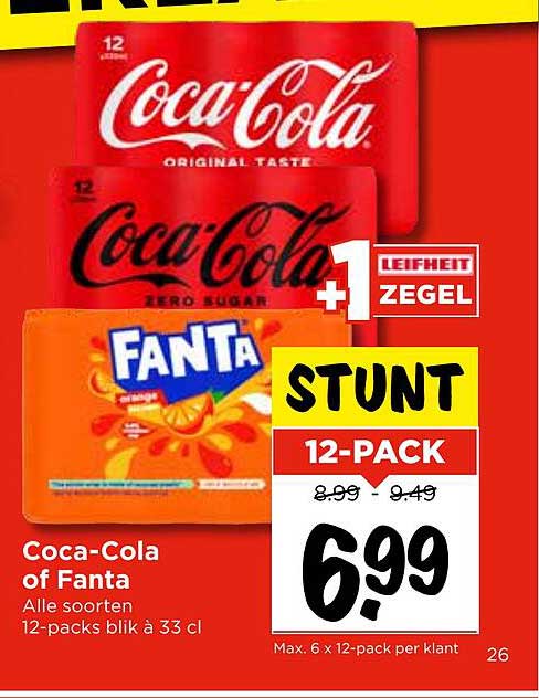 Coca-Cola of Fanta