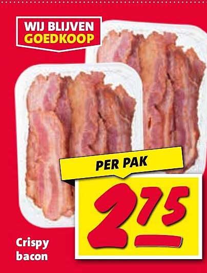 Crispy bacon