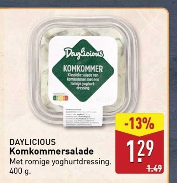 DAYLICIOUS Komkommersalade