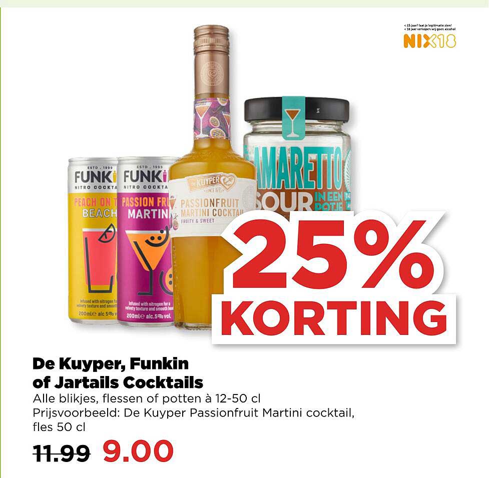De Kuyper, Funkin of Jartails Cocktails