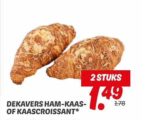 DEKAVERS HAM-KAAS- OF KAASCROISSANT*