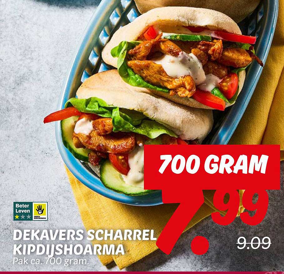 DEKAVERS SCHARREL KIPDIJSHOARMA