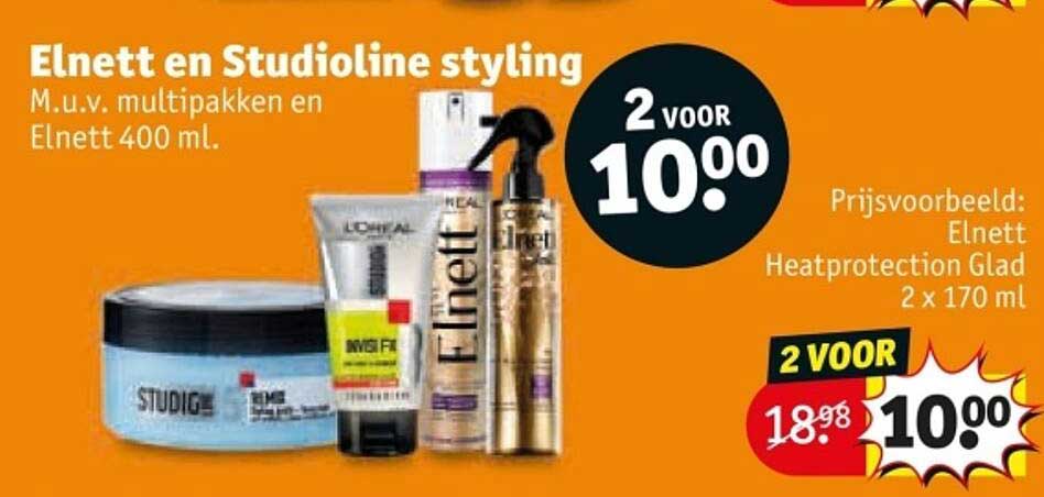 Elnett en Studioline styling