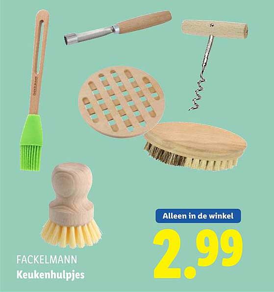 FACKELMANN Keukenhulpmjes