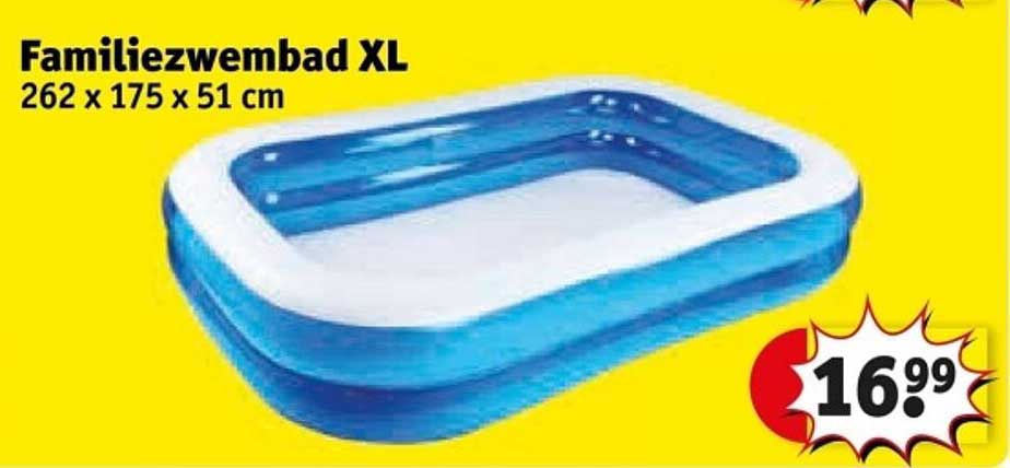 Familiezwembad XL