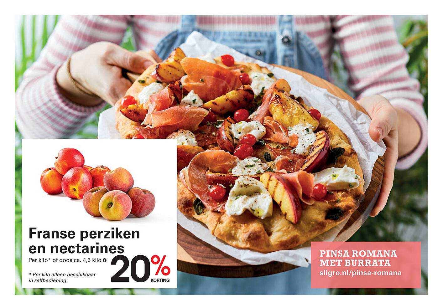 Franse perziken en nectarines