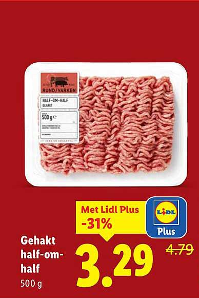 Gehakt half-om-half