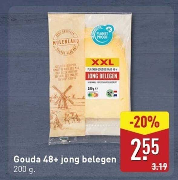 Gouda 48+ jong belegen