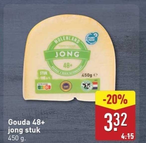 Gouda 48+ jong stuk