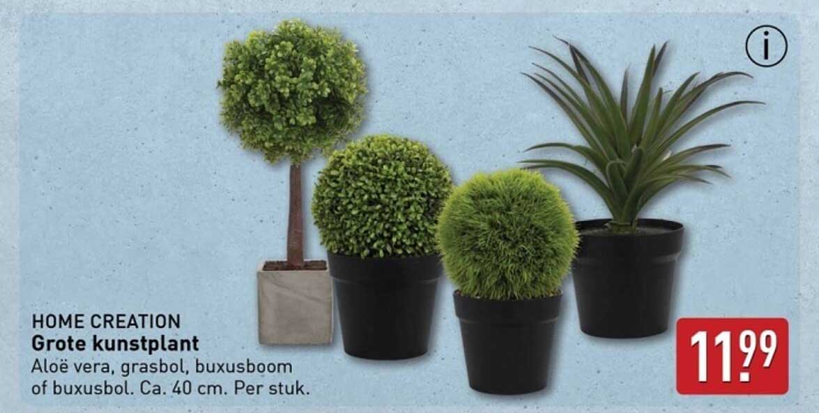 Grote kunstplant