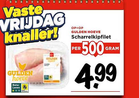 GULDEN HOEVE Scharrelkipfilet