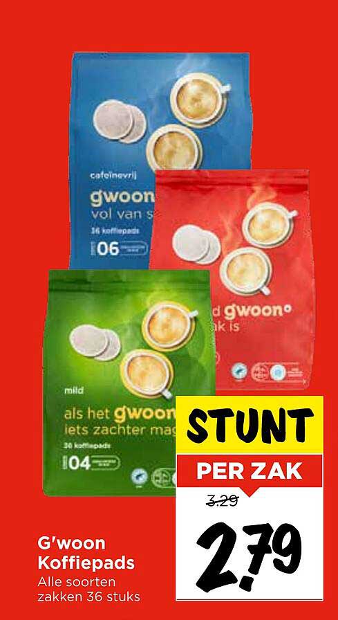 G'woon Koffiepads