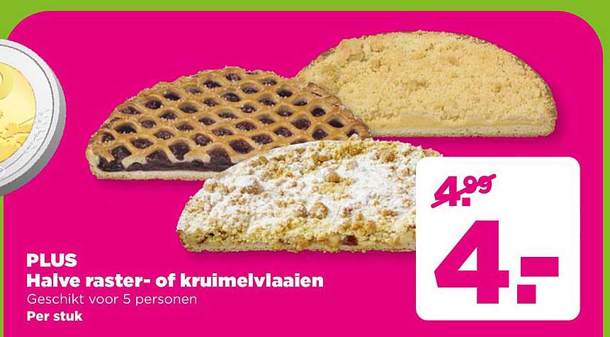 Halve raster- of kruimelvlaaien