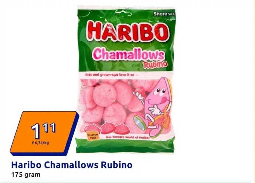 Haribo Chamallows Rubino 175 gram
