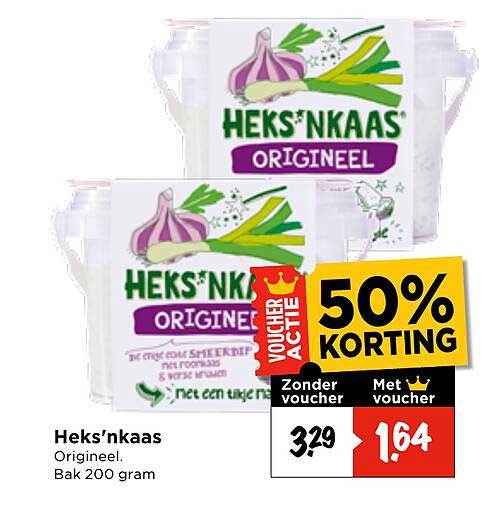 Heks’nkaas Origineel. Bak 200 gram