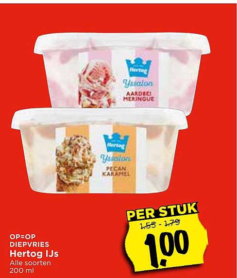 Hertog IJs - Alle soorten 200 ml
