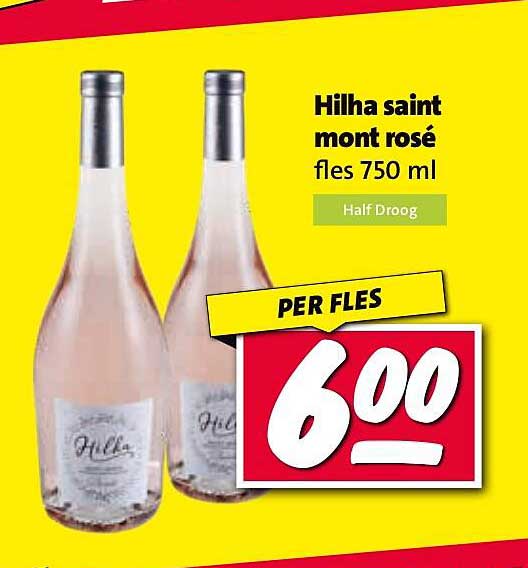 Hilha saint mont rosé fles 750 ml