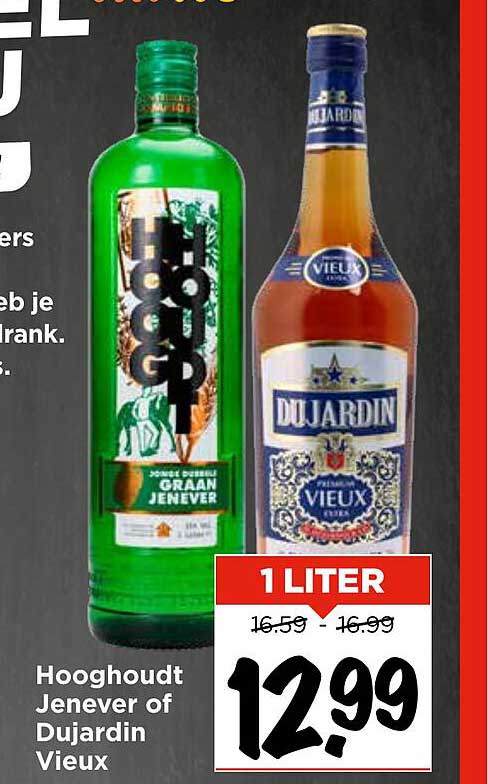 Hooghoudt Jenever of Dujardin Vieux