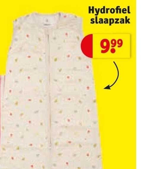Hydrofiel slaapzak