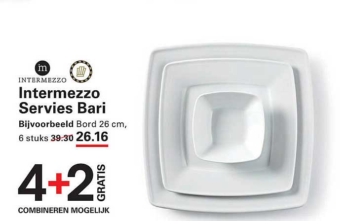 Intermezzo Servies Bari