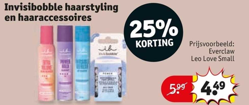Invisibobble haarstyling en haaraccessoires
