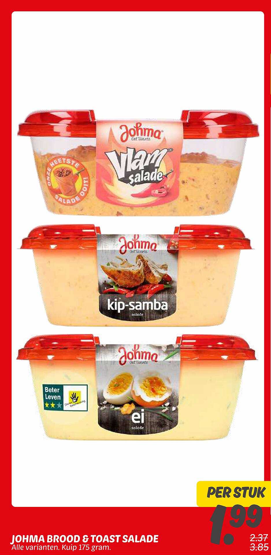 JOHMA BROOD & TOAST SALADE