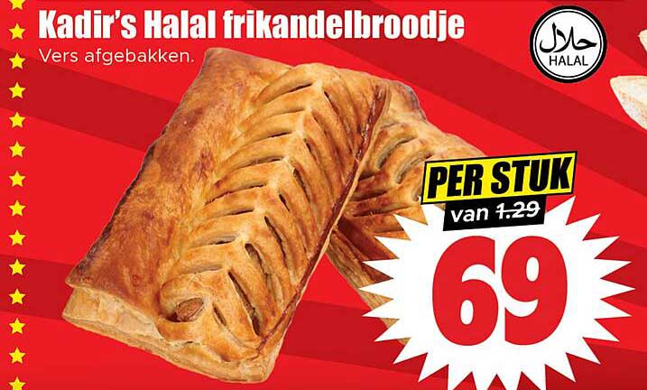 Kadir's Halal frikandelbroodje