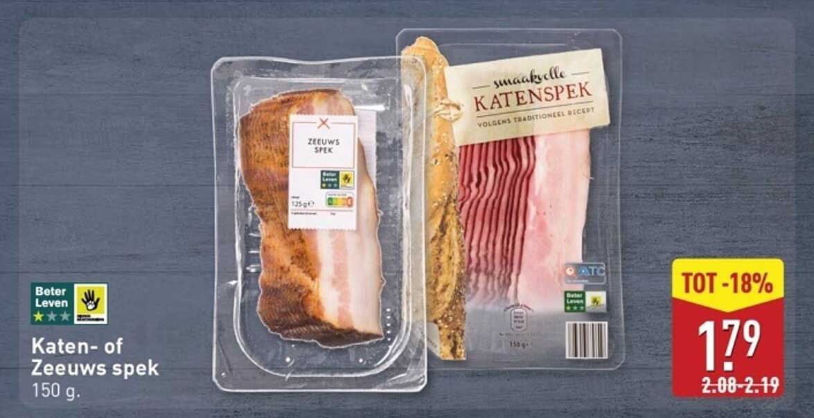 Katen- of Zeeuws spek 150 g