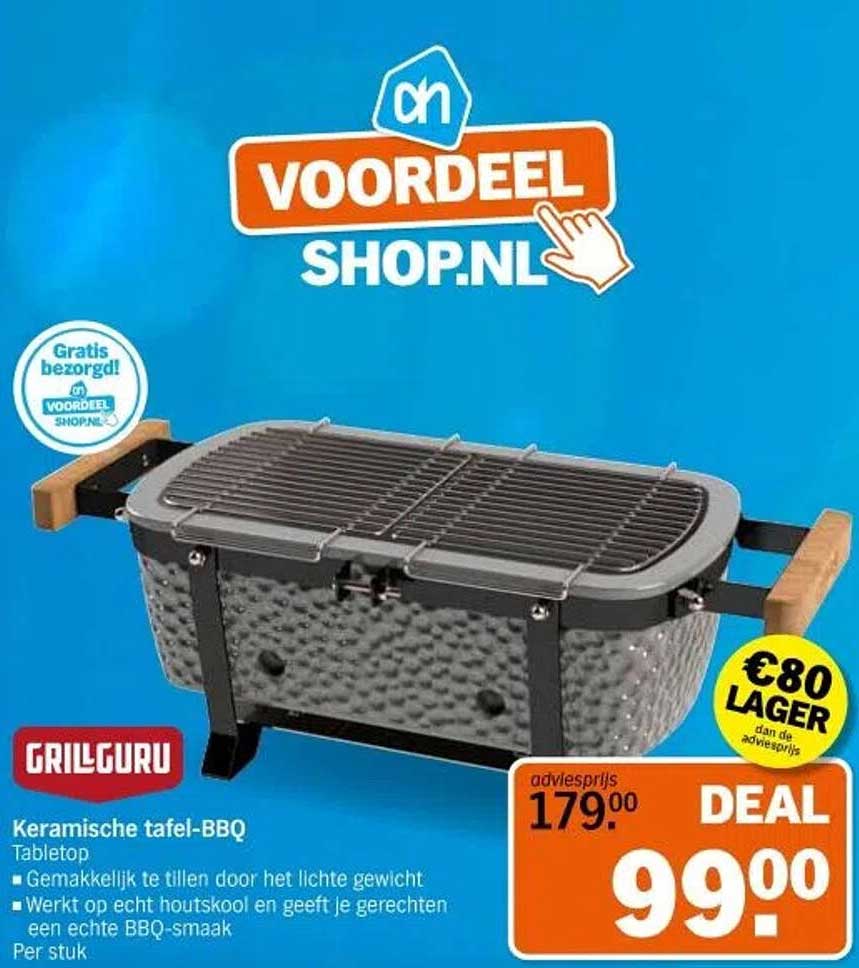 Keramische tafel-BBQ