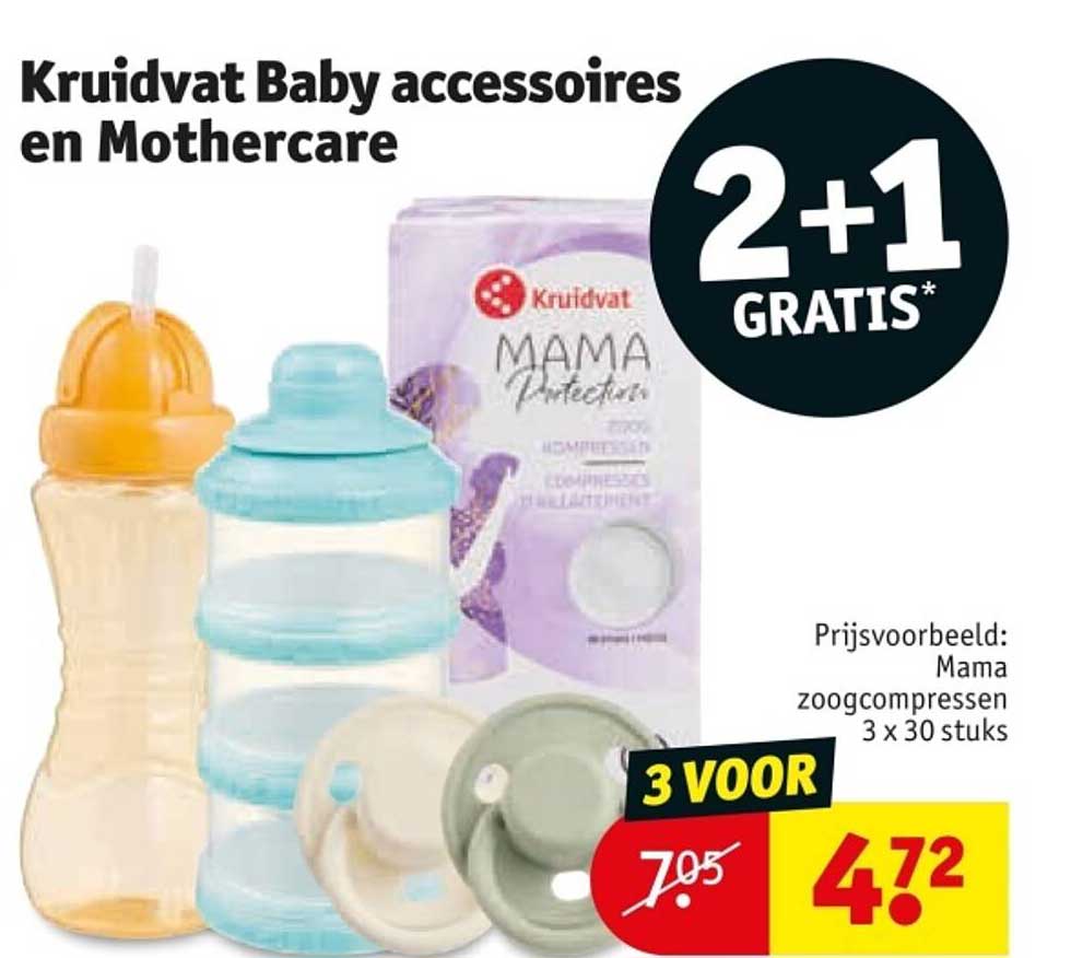 Kruidvat Baby accessoires en Mothercare