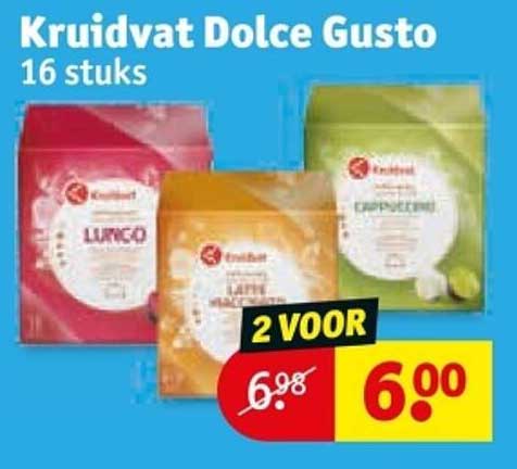Kruidvat Dolce Gusto 16 stuks