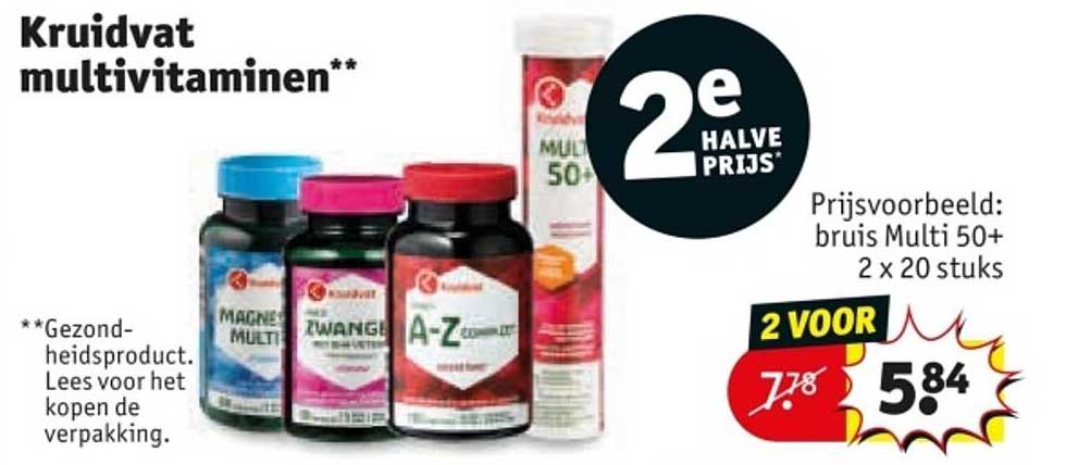 Kruidvat multivitaminen